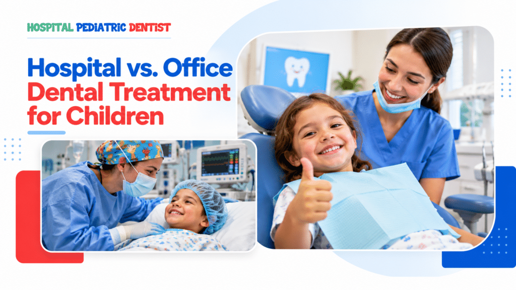 Hospital vs. Office Dental Treatment for Children: What's the Difference?