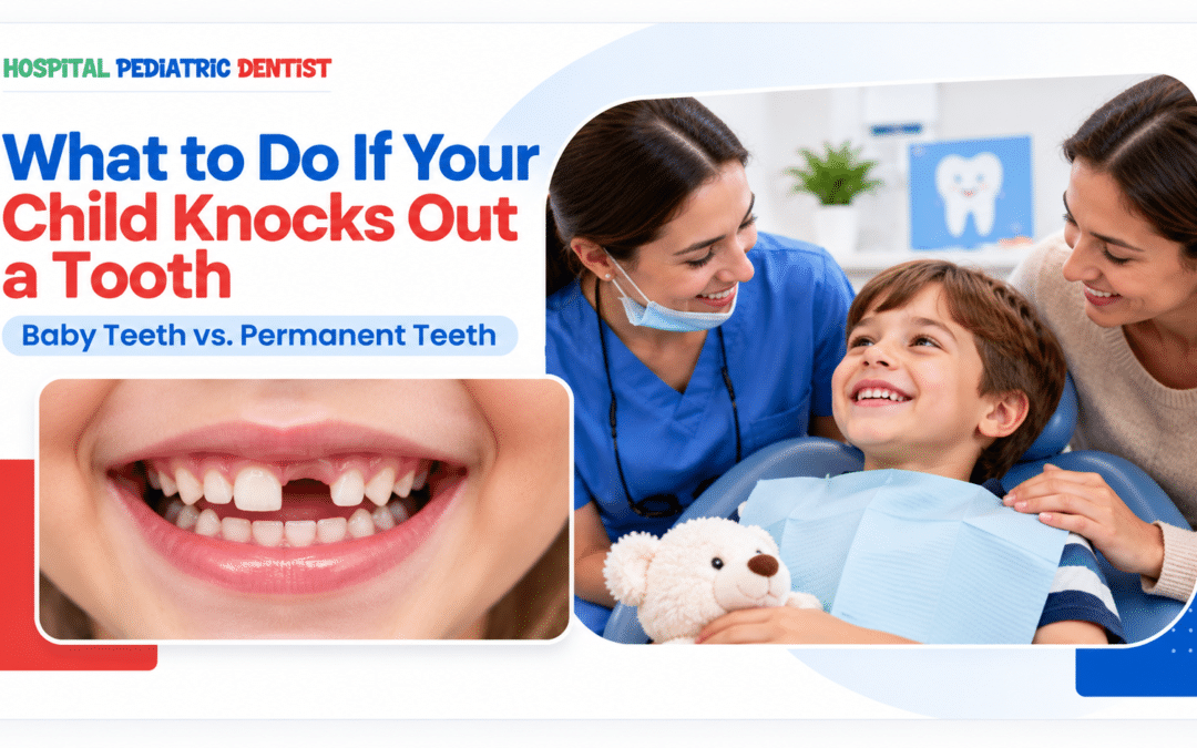 What to Do If Your Child Knocks Out a Tooth: Baby Teeth vs. Permanent Teeth